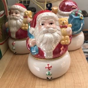 Old Time Santa ornaments